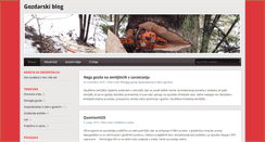 Desktop Screenshot of gozdarski-blog.com